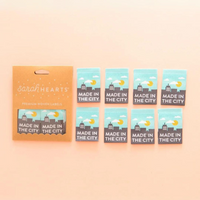 Sarah Hearts - Sewing Labels - Made In The City