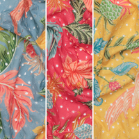 Cotton - Eyelet - Digital Print - Assorted