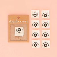 Sarah Hearts - Sewing Labels - This Took Forever Organic Cotton
