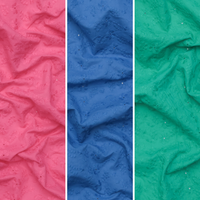 Cotton - Justine Eyelet - Assorted