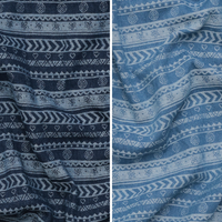 Cotton Blend - Jacquard Denim - Assorted