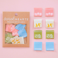 Sarah Hearts - Sewing Labels - Vintage Patterns