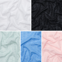 Cotton - Embroidery - Blossom - Assorted