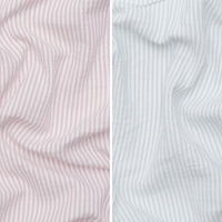 Organic Cotton - Lennon - Double Gauze Stripe - Assorted