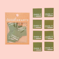 Sarah Hearts - Sewing Labels - Over It Seam Ripper