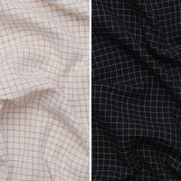 Organic Cotton - Lennon - Double Gauze Check - Assorted