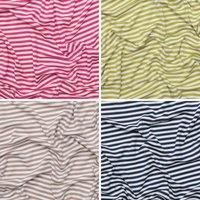 Rayon Blend - Yarn Dye Stripe - Jersey - Assorted