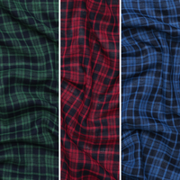 Cotton -Double Gauze - Plaid Stripe - Assorted
