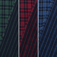 Cotton -Double Gauze - Plaid Stripe - Assorted