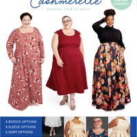 Cashmerette - Upton Dress & Skirt - 12-32 - Expansion Pack