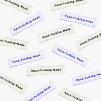 Kylie and the Machine - Sewing Label - Hand F*ing Made