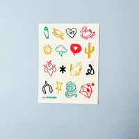 Les Tatoués - Temporary Tattoos - Tiny Doodles