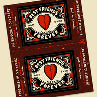 The Golden Doodle - Vinyl Sticker - Best Friends Set