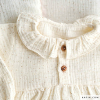 Katia - Cotton - Double Gauze Dew Drop - Gold