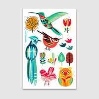 Les Tatoués - Temporary Tattoos - Birds