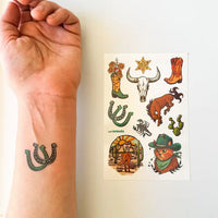 Les Tatoués - Temporary Tattoos - La Western