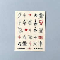 Les Tatoués - Temporary Tattoos - Mini symbols