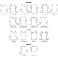 Sew House Seven - Skyline Tee - 16-34