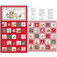 Studio E - Cotton - Christmas At Pooh Corner - Advent Calendar - Panel
