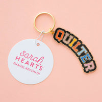 Sarah Hearts - Keychain - Quilter