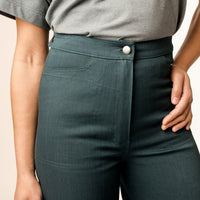 Pants with front pockets sewing pattern
