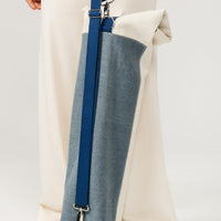 Yoga mat bag with a strap sewing pattern