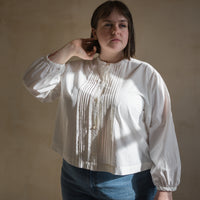 Blouse plissée Henriette
