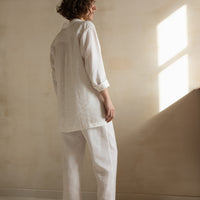 Chemise cache-coeur asymétrique Hortense