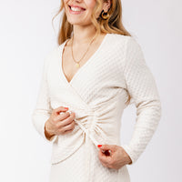 EEDIT drawstring knit top & dress