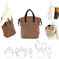 2021 // GALAXIE 5 - 3-in-1 Convertible backpack - Jalie