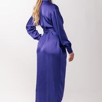 ILTA ruched shirt dress