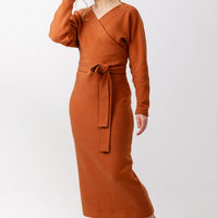KAJO batwing wrap sweater & dress