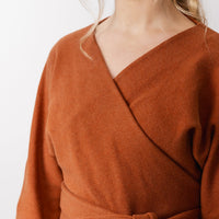 KAJO batwing wrap sweater & dress
