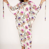 Wrap knit dress sewing pattern