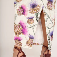Dress with a back vent sewing pattern
