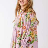 LIIA gathered blouse