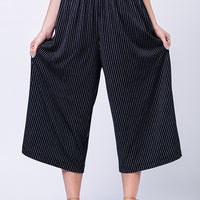NINNI elastic waist culottes