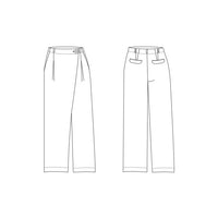 Pantalon tailleur portefeuille Hugo