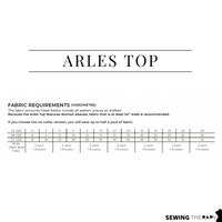 PDF Arles Top Pattern - Sewing Therapy