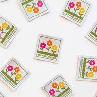 Sarah Hearts - Sewing Labels - Stay Grounded