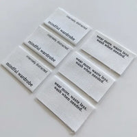 Intensely Distracted - Sewing Label - Mindful Wardobe