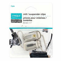 UNIQUE - Suspender Clips - 2pc