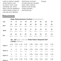 Grainline Studio - Uniform Tunic - 14-30