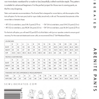 Sew Liberated - Arenite Pants