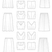 Cashmerette - Upton Dress & Skirt - 0-16 - Expansion Pack