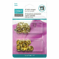 UNIQUE - Halo Snaps - 11mm (3/8") - Assorted