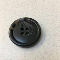 Resin 4 Hole Button - 25mm - Assorted Tortie