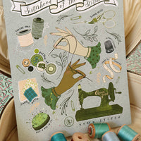 Blackbird Loft - Art Print - Sisterhood of the Stitchery