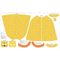 Katia - Poplin - Leopard Costume - Panel
