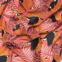 Cotton Silk - Print - Pink